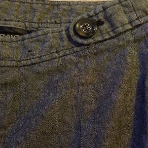 Grey, knee length skirt